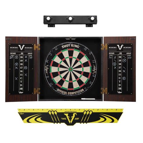 viper hudson sisal bristle steel tip dartboard & cabinet bundle|Viper Hudson Sisal/Bristle Steel Tip Dartboard Cabinet.